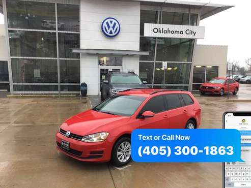 2016 Volkswagen Golf SportWagen S - We Deliver! - cars & trucks - by... for sale in Oklahoma City, OK