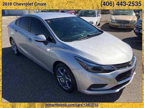 2018 Chevrolet Cruze 4dr Sdn 1.4L LT - cars & trucks - by dealer -... for sale in Helena, MT