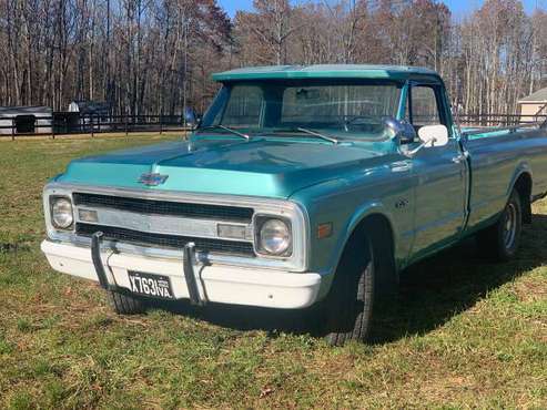 1969 Chevy C-10 - cars & trucks - by owner - vehicle automotive sale for sale in Gordonsville, VA