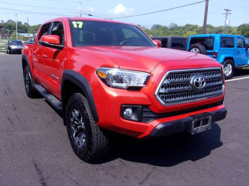 2017 Toyota Tacoma Crew Cab SR5 TRD Off Road 4x4 (Manual) - cars &... for sale in Georgetown, OH