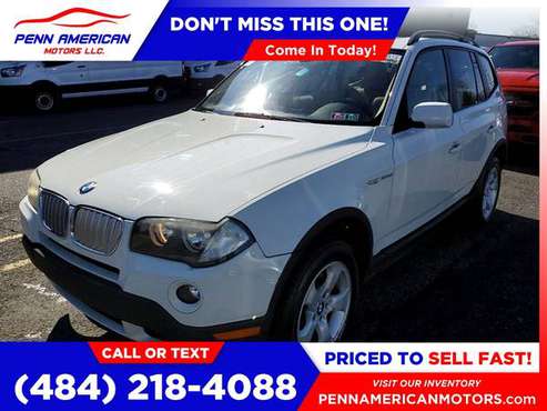 2007 BMW X3 X 3 X-3 3 0si 3 0 si 3 0-si AWDSUV PRICED TO SELL! for sale in Allentown, PA