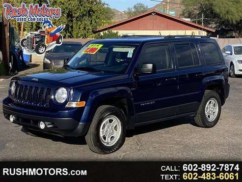 2014 Jeep Patriot Sport 4WD - cars & trucks - by dealer - vehicle... for sale in Phoenix, AZ
