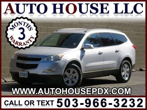2010 Chevrolet Traverse Chevy LT LOADED 3RD ROW SEAT SUV 2011 2012 SUV for sale in Portland, OR