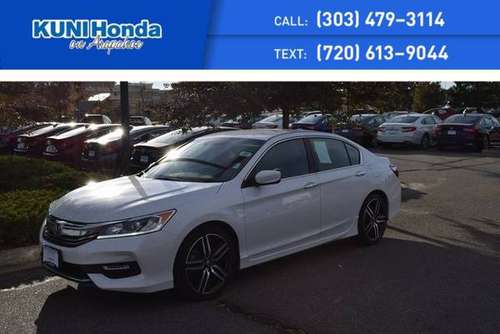 2017 Honda Accord Sport Special Edition Heated Leather, Sport Wheels, for sale in Centennial, CO