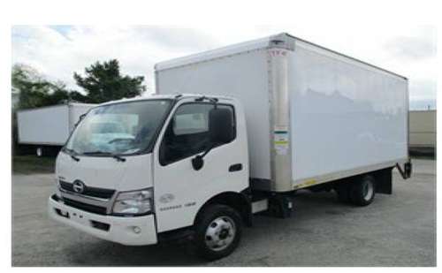 2017 Hino 155 - 14500 GVW with a 16ft Van Body and Liftgate -Low Miles for sale in Pompano Beach, FL