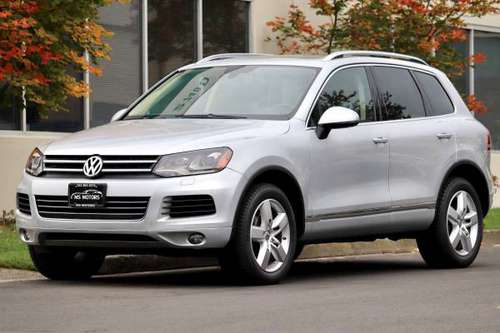 2011 VW TOUAREG 64K MILES 25MPG LUXURY PCKG PANO SUV GPS BACK UP CAM for sale in Portland, OR