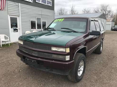 1996 Chevy Tahoe - 5 7L! - - by dealer - vehicle for sale in Oshkosh, WI