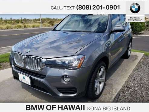 2017 BMW X3 sDrive28i - cars & trucks - by dealer - vehicle... for sale in Kailua-Kona, HI