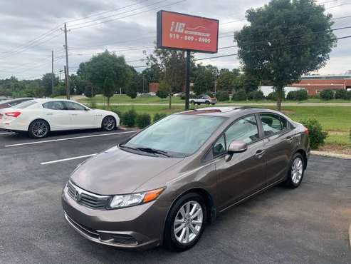 Only 72K Miles! 2012 Honda Civic Ex for sale! - cars & trucks - by... for sale in Raleigh, NC