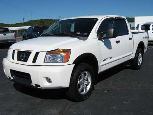 2009 nissan titan crew cab pro-4x 4x4 for sale in selinsgrove,pa, PA