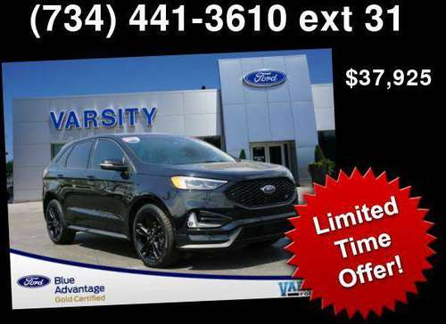2019 Ford Edge ST - - by dealer - vehicle automotive for sale in Ann Arbor, MI