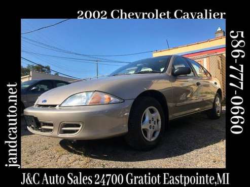 2002 Chevrolet Cavalier 2dr Base Cpe for sale in Eastpointe, MI