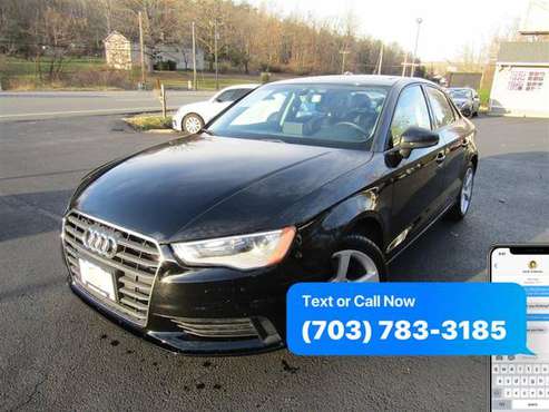 2016 AUDI A3 2.0T Premium ~ WE FINANCE BAD CREDIT - cars & trucks -... for sale in Stafford, District Of Columbia