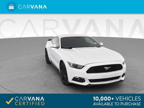 2017 Ford Mustang EcoBoost Coupe 2D coupe White - FINANCE ONLINE for sale in Charleston, SC