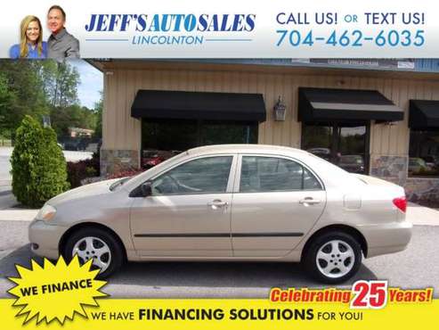2006 Toyota Corolla CE - Down Payments As Low As 500 - cars & for sale in Lincolnton, NC