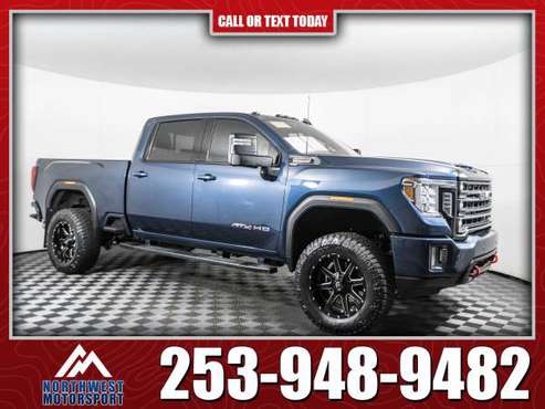 Lifted 2020 GMC Sierra 2500 HD AT4 4x4 - - by dealer for sale in PUYALLUP, WA