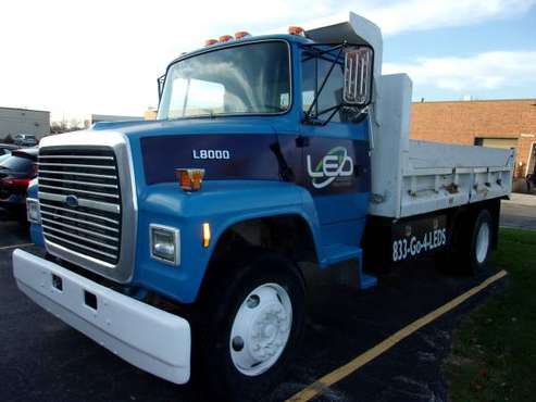 1995 Ford L8000 dump truck 74k miles 8.3 cummings motor allixon... for sale in Burr Ridge, IL