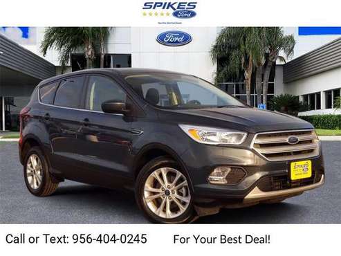 2019 Ford Escape SE suv GREEN - cars & trucks - by dealer - vehicle... for sale in Mission, TX
