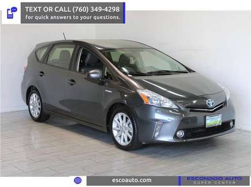 2012 Toyota Prius v Electric Five Wagon - - by dealer for sale in Escondido, CA