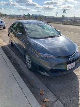 Toyota Corolla 2017 - cars & trucks - by owner - vehicle automotive... for sale in Santee, CA