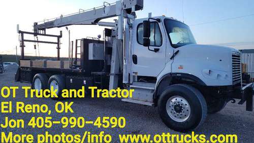 2012 Freightliner M2 37ft 10 Ton National Crane 400B Boom Truck for sale in Oklahoma City, OK
