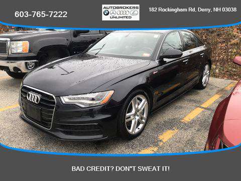 2015 Audi A6 - BAD CREDIT ? DON'T SWEAT IT ! WE FINANCE ALL !!!... for sale in East Derry, MA