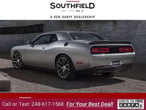 2015 Dodge Challenger R/T Scat Pack coupe - BAD CREDIT OK! - cars &... for sale in Southfield, MI