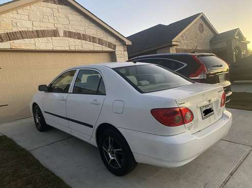 2005 Toyota Corolla Low miles $3800 OBO - cars & trucks - by owner -... for sale in Manor, TX