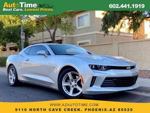 2018 Chevy Chevrolet Camaro 1LT coupe Silver Ice Metallic - cars &... for sale in Phoenix, AZ