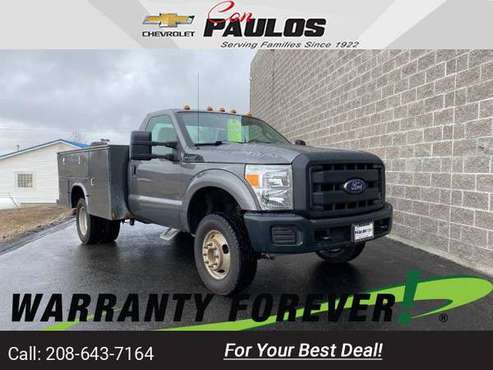 2012 Ford Super Duty F350 DRW XL pickup Sterling Gray Metallic for sale in Jerome, ID