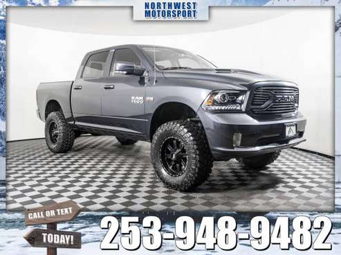 Lifted 2018 *Dodge Ram* 1500 Sport 4x4 - cars & trucks - by dealer -... for sale in PUYALLUP, WA