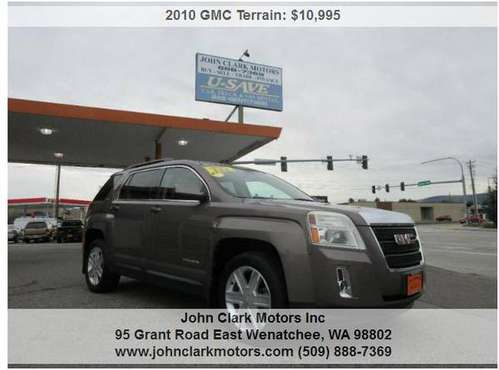 2010 GMC TERRAIN 4X4...AUTOMATIC...LEATHER...HEATED SEATS...AND MORE for sale in East Wenatchee, WA