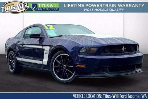 2012 Ford Mustang Boss 302 Coupe - - by dealer for sale in Tacoma, WA