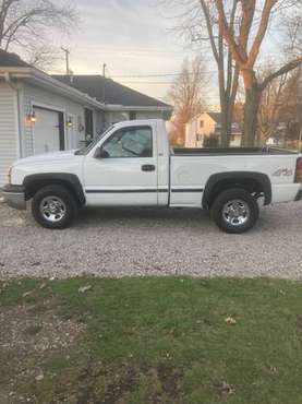2003 Chevy shortbed 4x4 - cars & trucks - by owner - vehicle... for sale in Scott, IN