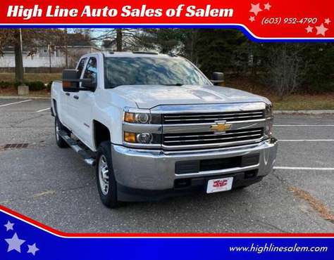 2016 Chevrolet Chevy Silverado 2500HD Work Truck 4x2 4dr Double Cab... for sale in Salem, MA