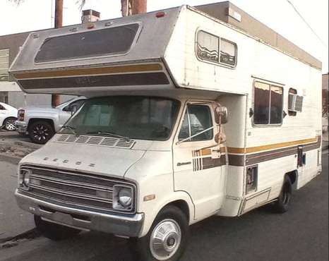 1977 DODGE TIOGA CAMPER! RENT-FREE LIVING CLASSIC! - cars & trucks -... for sale in Marina Del Rey, CA