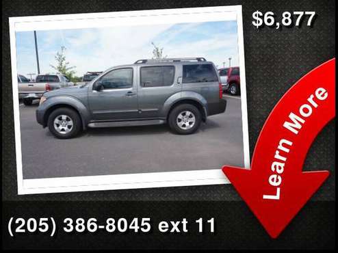 2007 Nissan Pathfinder S - cars & trucks - by dealer - vehicle... for sale in Tuscaloosa, AL