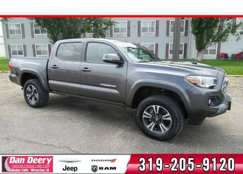2017 Toyota Tacoma 4WD 4D Double Cab / Truck TRD Sport for sale in Waterloo, IA