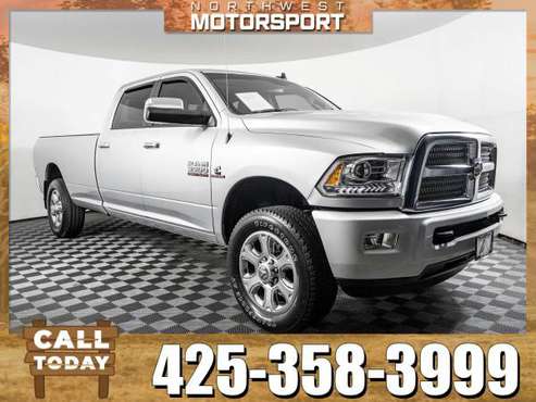 *WE BUY VEHICLES* 2015 *Dodge Ram* 3500 Limited 4x4 for sale in Everett, WA