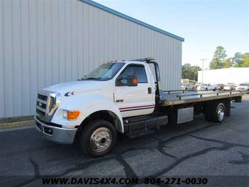 2011 Ford F-650 XLT Super Duty Commercial Rollback Wrecker Tow for sale in Richmond, KS