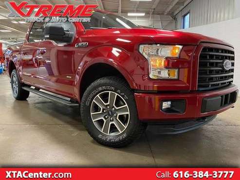 2016 Ford F-150 XLT 4x4 SuperCrew - - by dealer for sale in Coopersville, MI