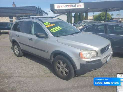 2005 Volvo XC90 2 5T AWD 4dr Turbo SUV - - by dealer for sale in Mount Vernon, WA