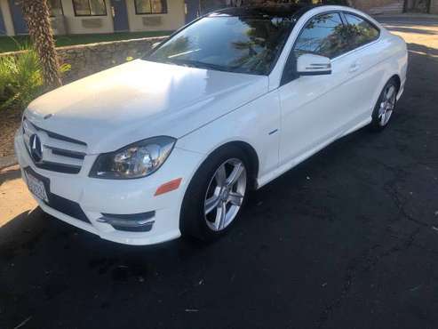 2012 Mercedes Benz c250 coupe - cars & trucks - by owner - vehicle... for sale in Palm Springs, CA