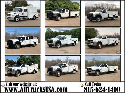 Medium Duty Service Utility Truck ton Ford Chevy Dodge Ram GMC 4x4 for sale in western slope, CO