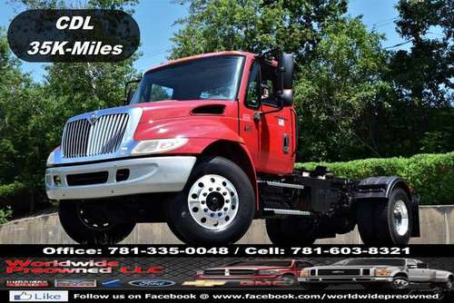2007 International Durastar 4200 Hooklift Dumpster Truck Diesel 35K for sale in Boston, MA