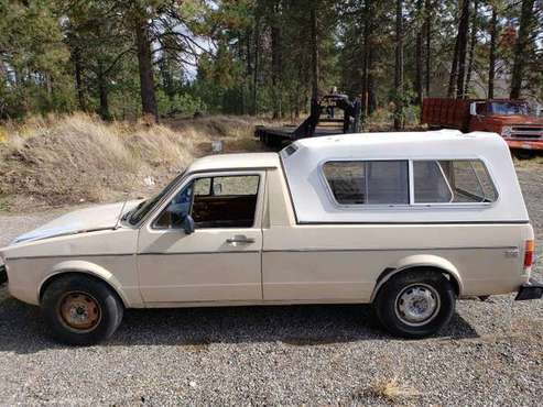 1981 Volkswagen Rabbit Diesel Pickup for sale in Spangle, WA