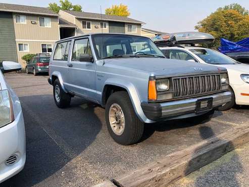 1989 Jeep Cherokee XJ 2 door 4x4 5 Speed obo - cars & trucks - by... for sale in Fort Collins, CO