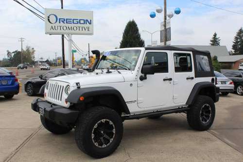 2013 Jeep WRANGLER 4x4 4WD UNLIMITED SPORT SUV - cars & trucks - by... for sale in Hillsboro, OR