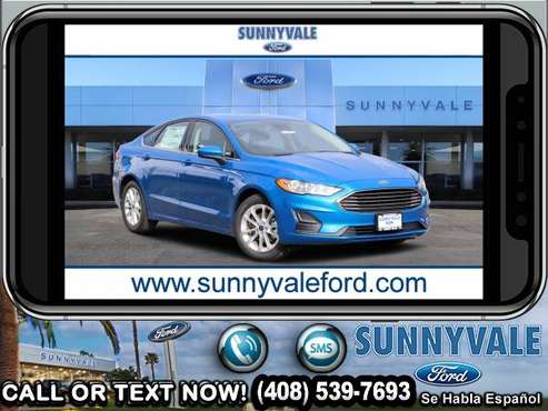 2019 Ford Fusion Se - cars & trucks - by dealer - vehicle automotive... for sale in Sunnyvale, CA