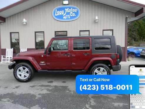 2009 JEEP WRANGLER UNLIMI SAHARA - EZ FINANCING AVAILABLE! - cars &... for sale in Piney Flats, TN